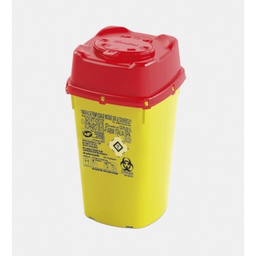 COLLECTEURS POUR DÉCHETS COUPANTS ET TRANCHANTS SHARPSAFE FORME CARRÉE 3 L 5 L 10 L