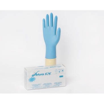 NATUREX 626 NITRYL DERM - GANTD'EXAMEN NITRILE NON POUDRÉS - BLEU- NACATUR