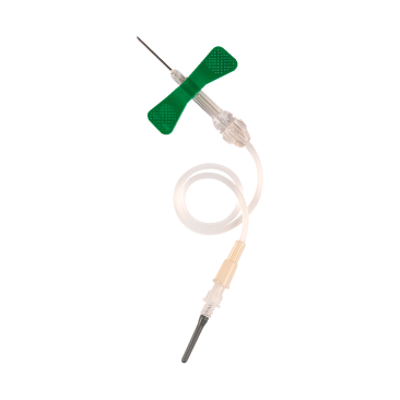 SET DE PRÉLÈVEMENT À AILETTES SÉCURISÉES 21G x 3 x 4 & 23 G x 3 x 4