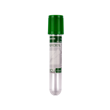 TUBES STÉRILES LITHIUM HÉPARINÉ 6 ML
