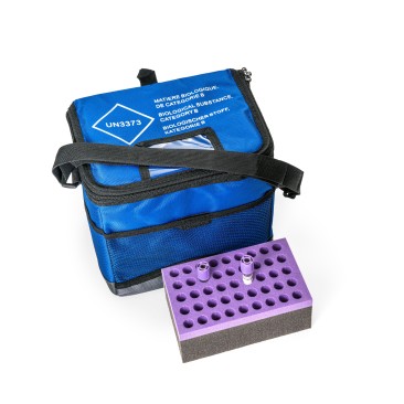 LAB-BOX SACOCHE ISOTHERME CATEGORIE B UN 3373 RIGIDIFIÉE