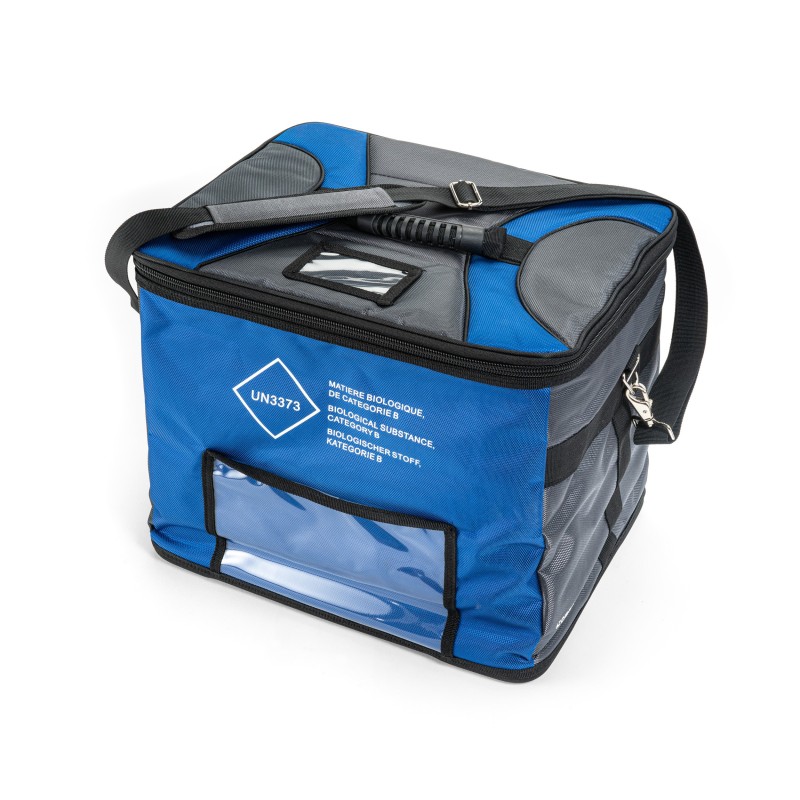 LAB-BOX SACOCHE ISOTHERME CATEGORIE B UN 3373 RIGIDIFIÉE