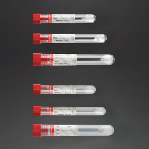 Separmed ® tubes PMMA with granules red cap	