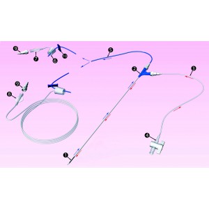 BIMONOCYTE-N Single lumen needle for oocyte retrieval and follicle flushing